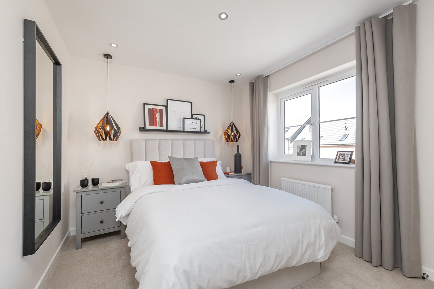 Typical Taylor Wimpey home - Master bedroom