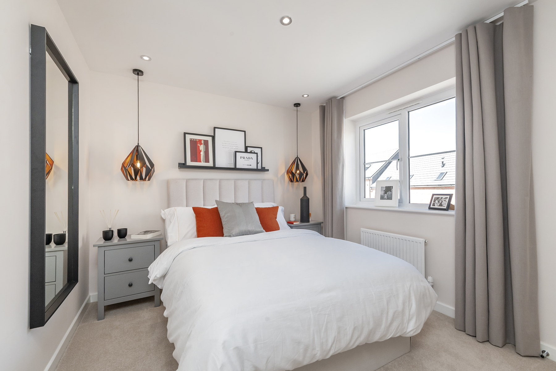 Typical Taylor Wimpey home - bedroom