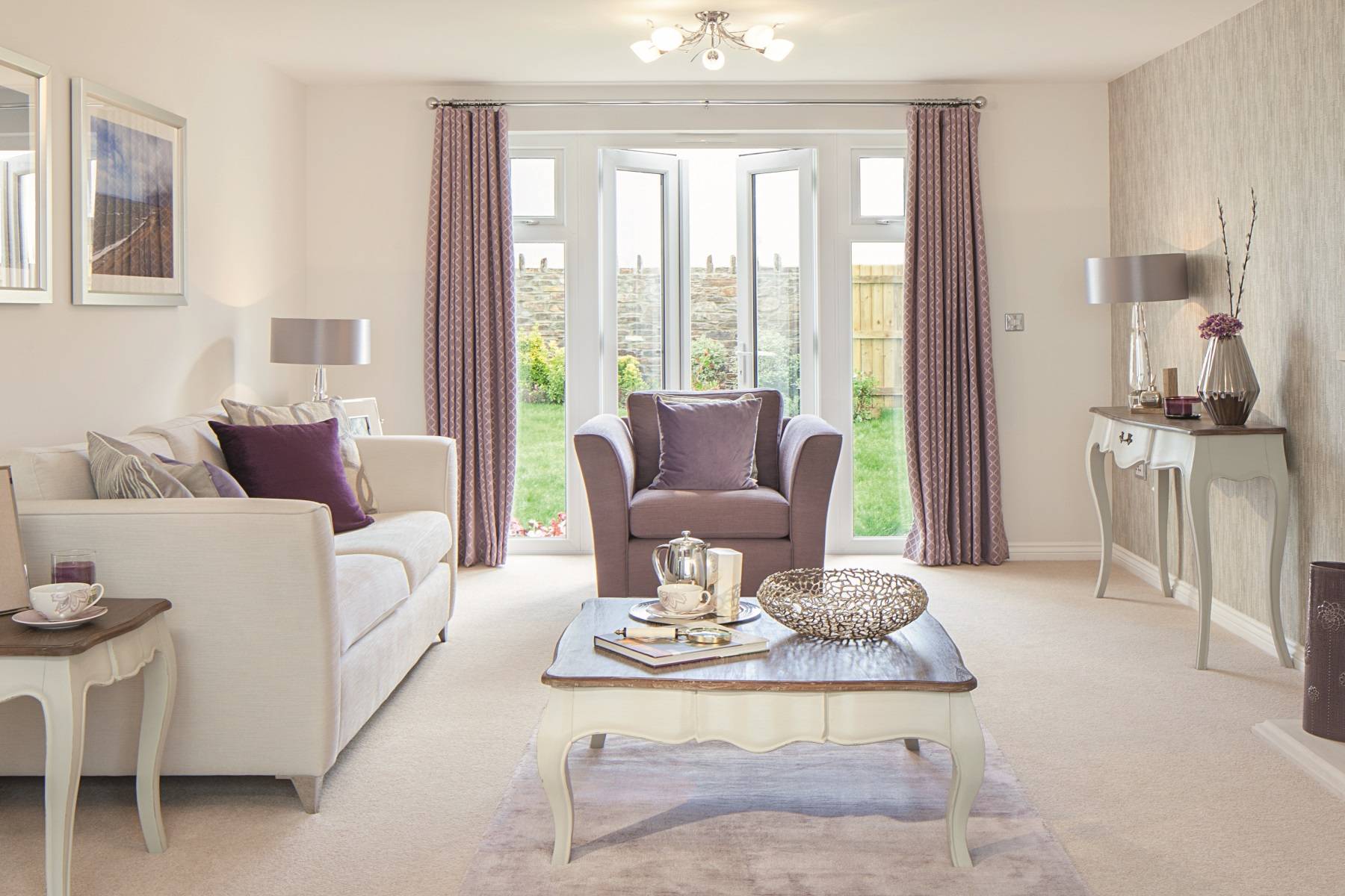 TW Exeter - Copleston Heights - Bawden example living room