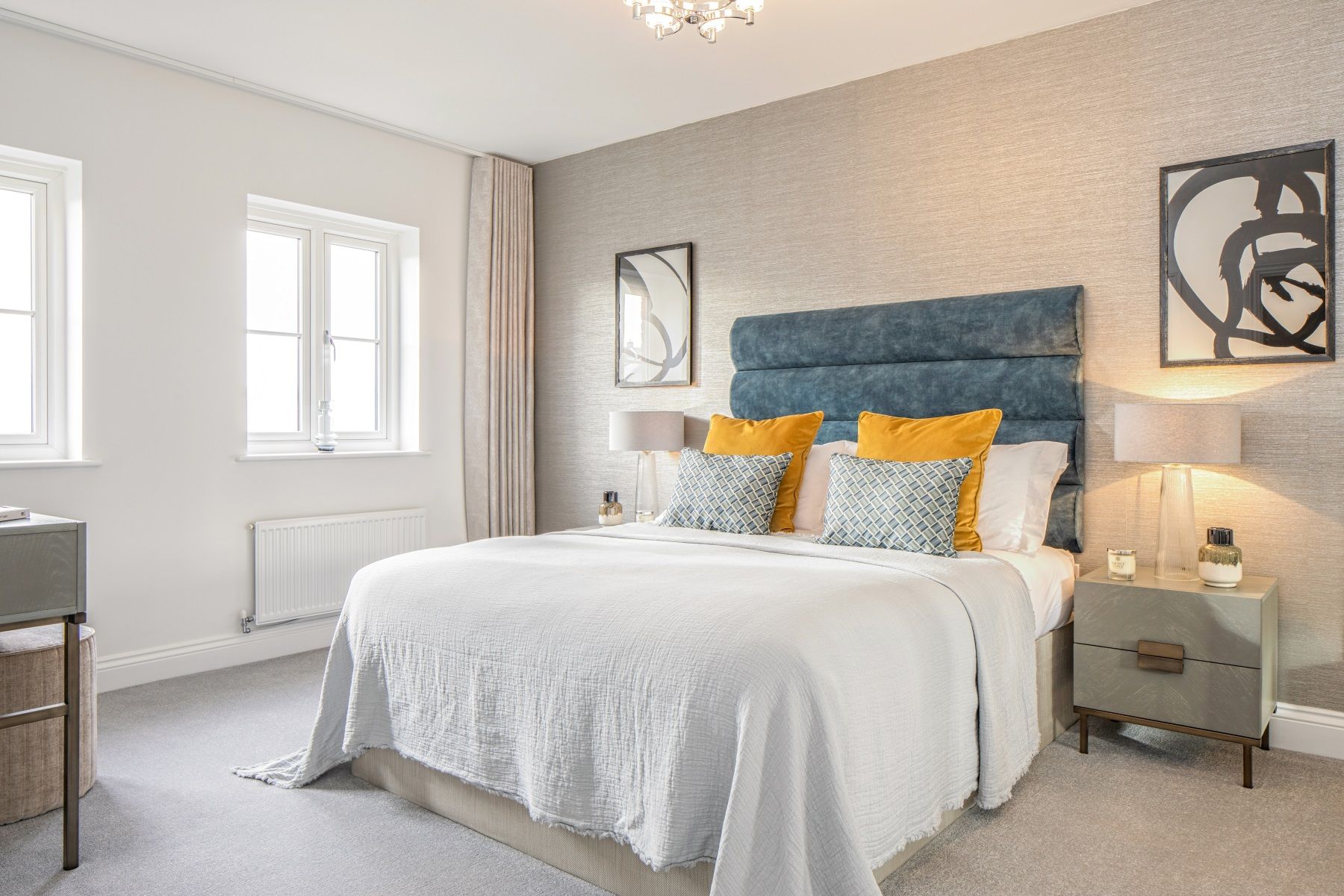 TW Exeter - Sherford - Willow master bedroom