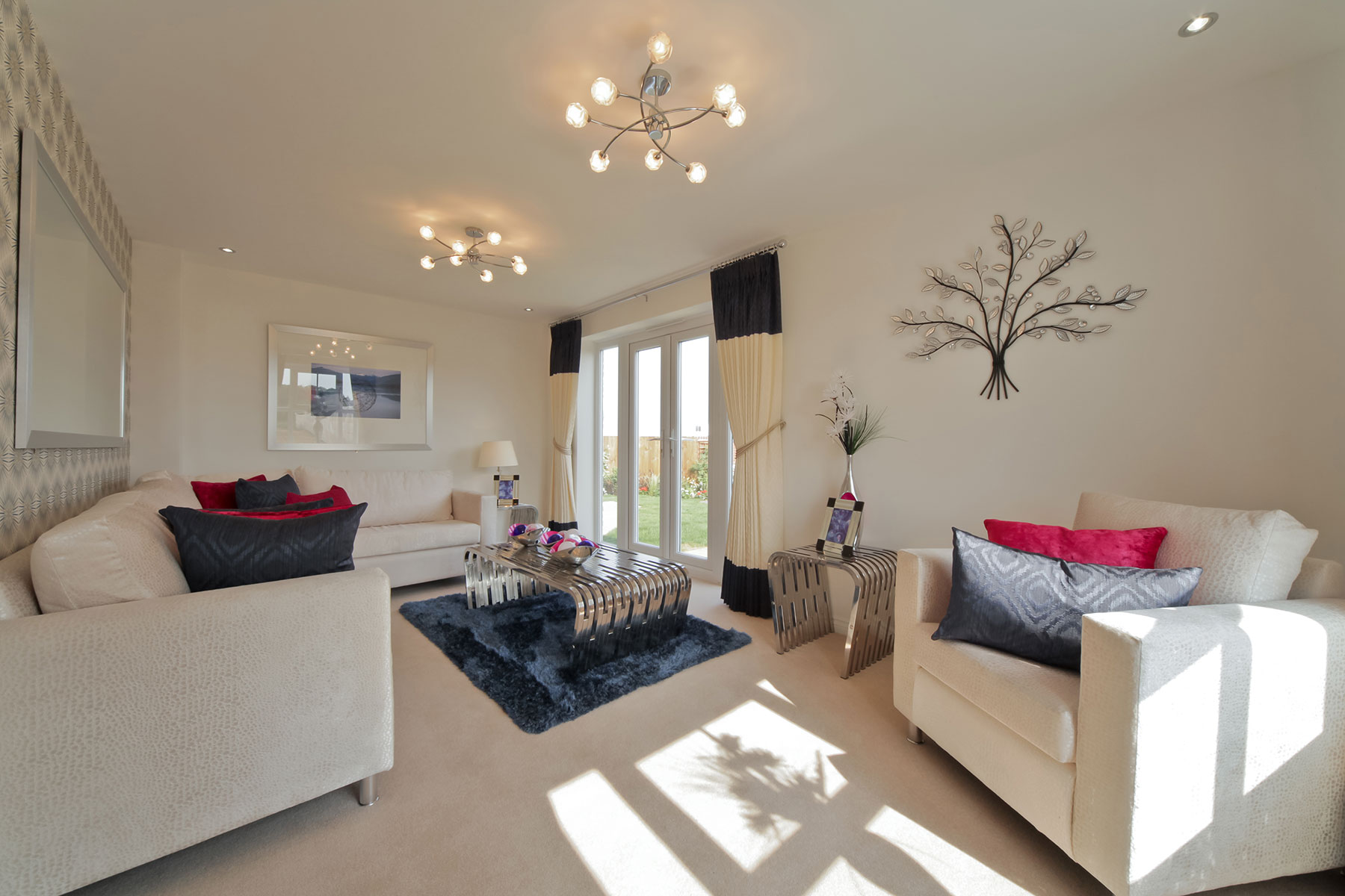 Taylor Wimpey Exeter - Cranbrook - Easdale example living room