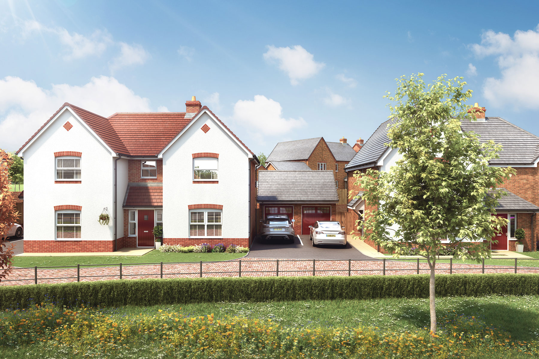 Tudor Gate - Street scene1