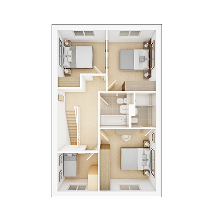 3DFP-Castle-Grange-Midford-FF-Floorplan