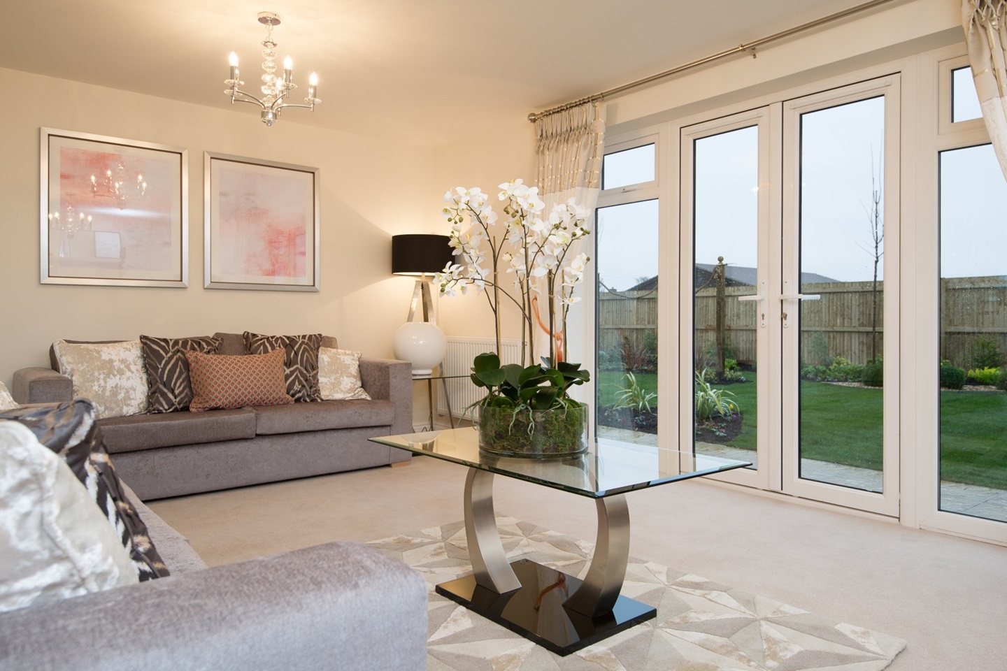 Living room garden Monkford
